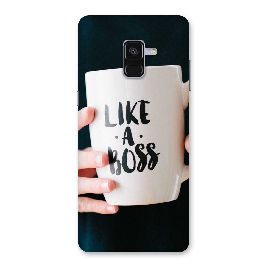 Like a Boss Back Case for Galaxy A8 Plus
