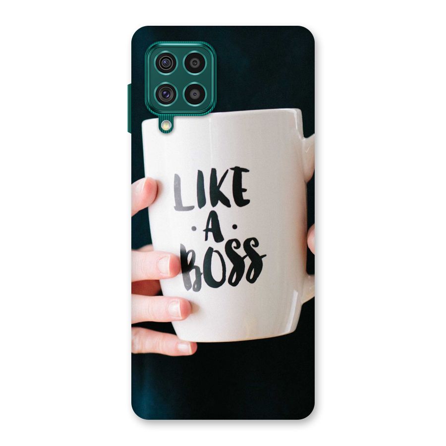 Like a Boss Back Case for Galaxy F62