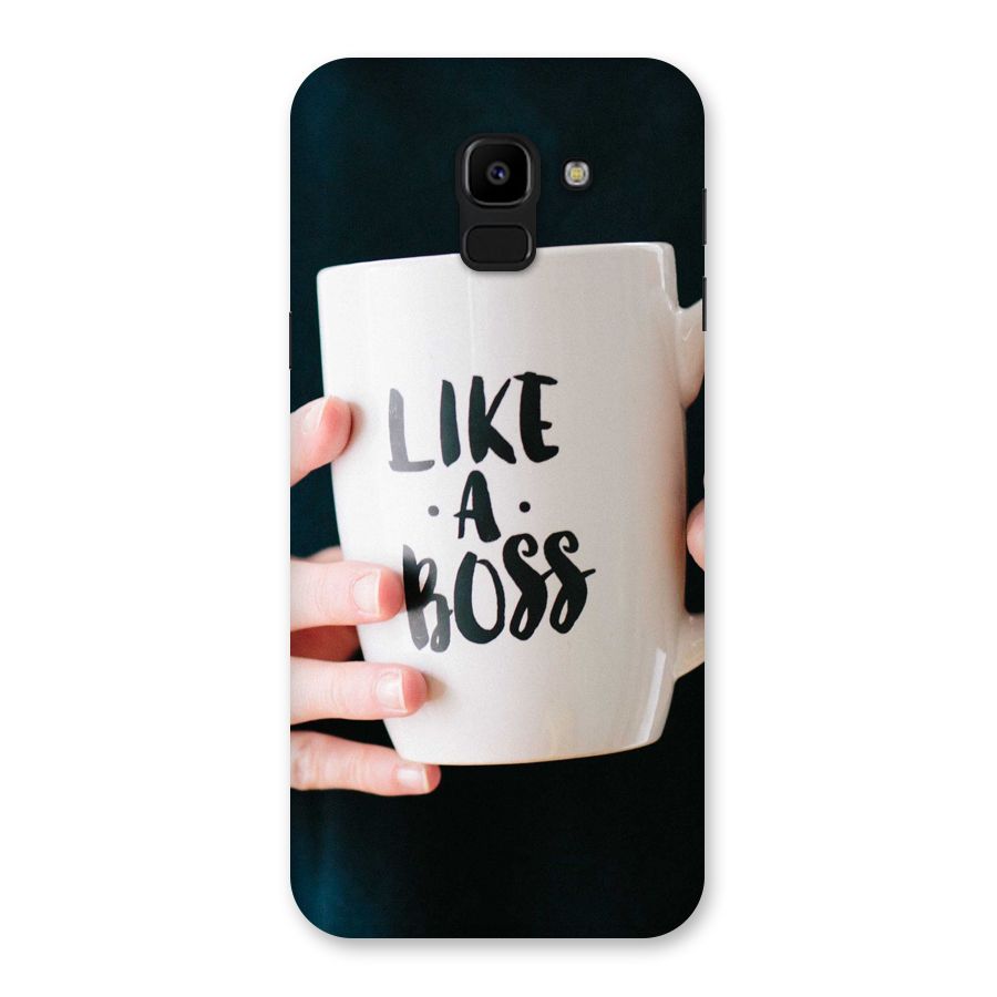 Like a Boss Back Case for Galaxy J6