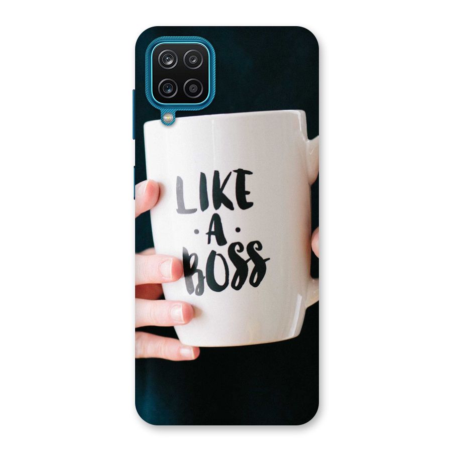 Like a Boss Back Case for Galaxy M12