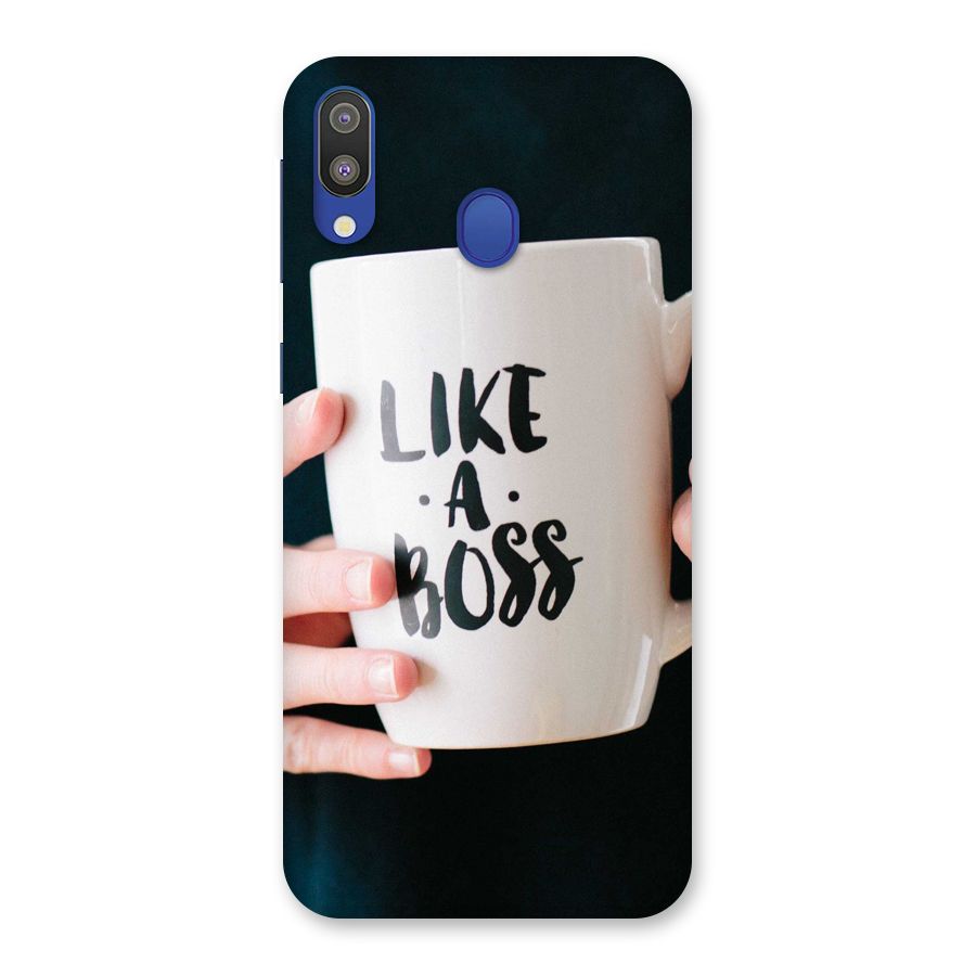 Like a Boss Back Case for Galaxy M20