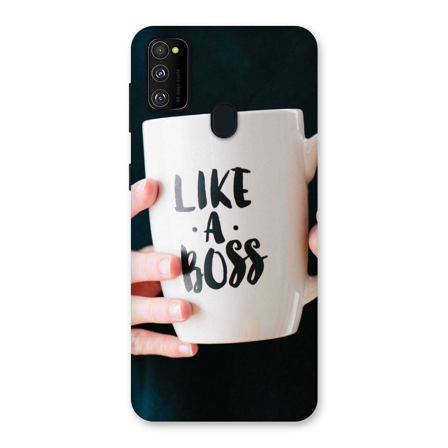 Like a Boss Back Case for Galaxy M30s