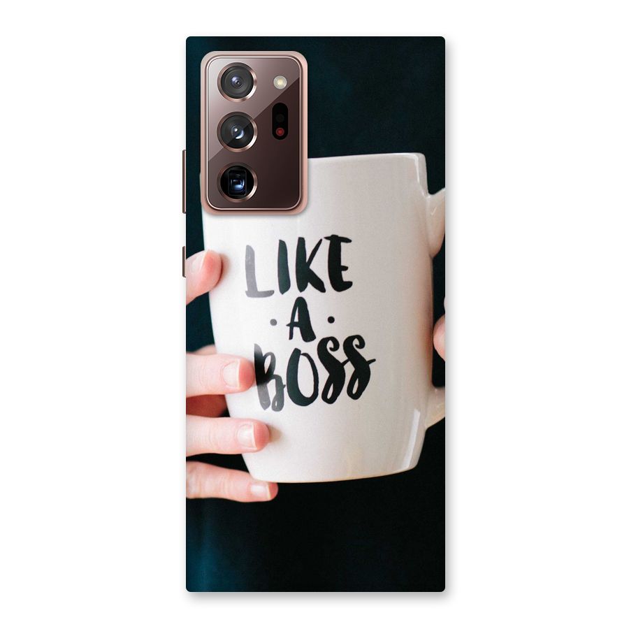 Like a Boss Back Case for Galaxy Note 20 Ultra