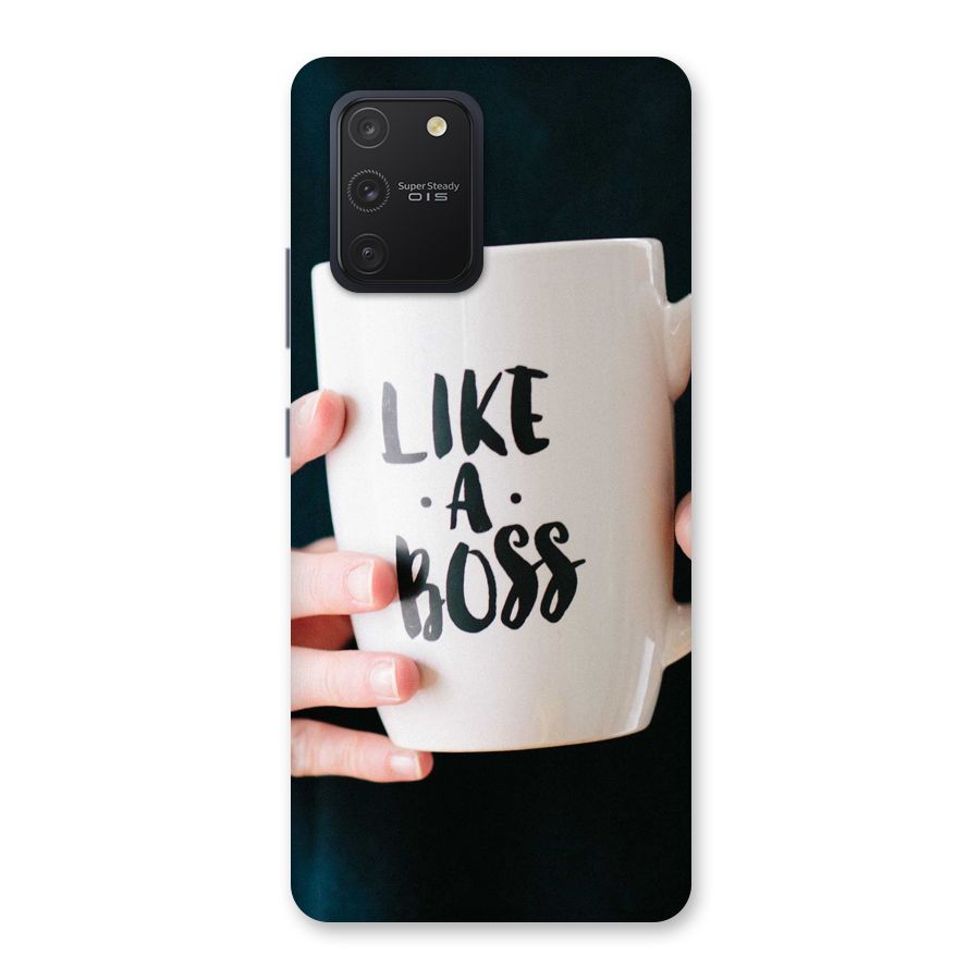 Like a Boss Back Case for Galaxy S10 Lite