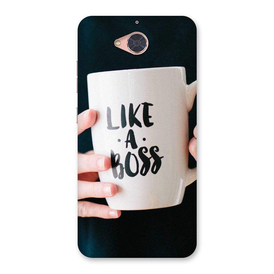 Like a Boss Back Case for Gionee S6 Pro