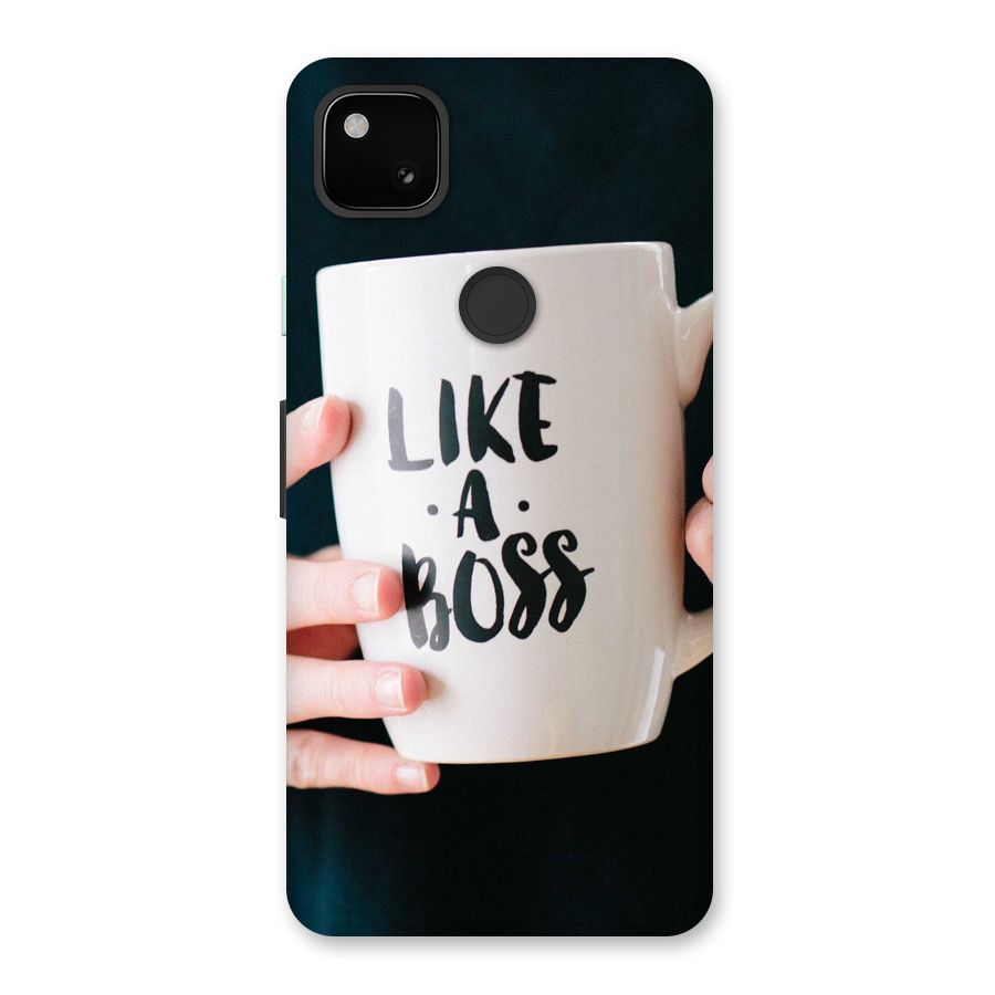 Like a Boss Back Case for Google Pixel 4a