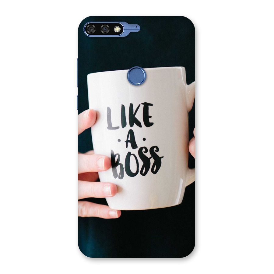 Like a Boss Back Case for Honor 7C