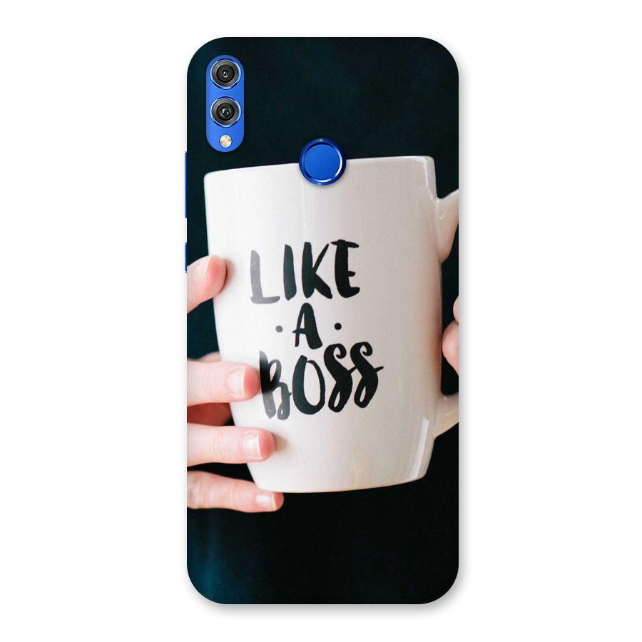 Like a Boss Back Case for Honor 8X