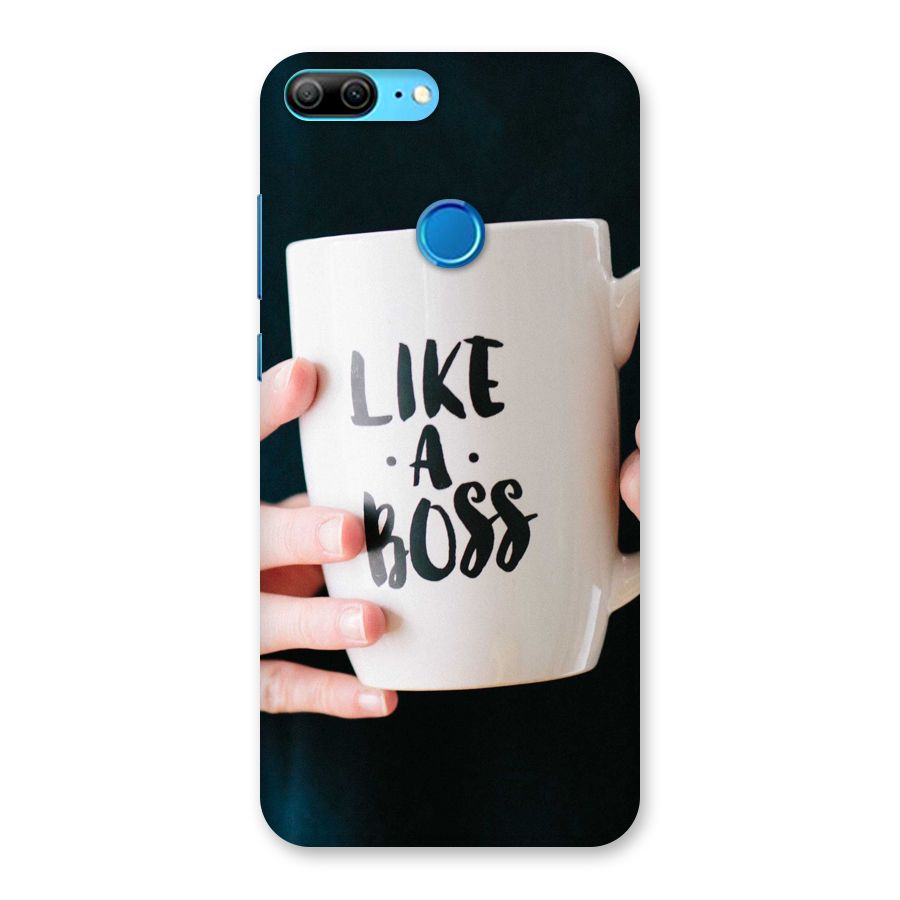 Like a Boss Back Case for Honor 9 Lite