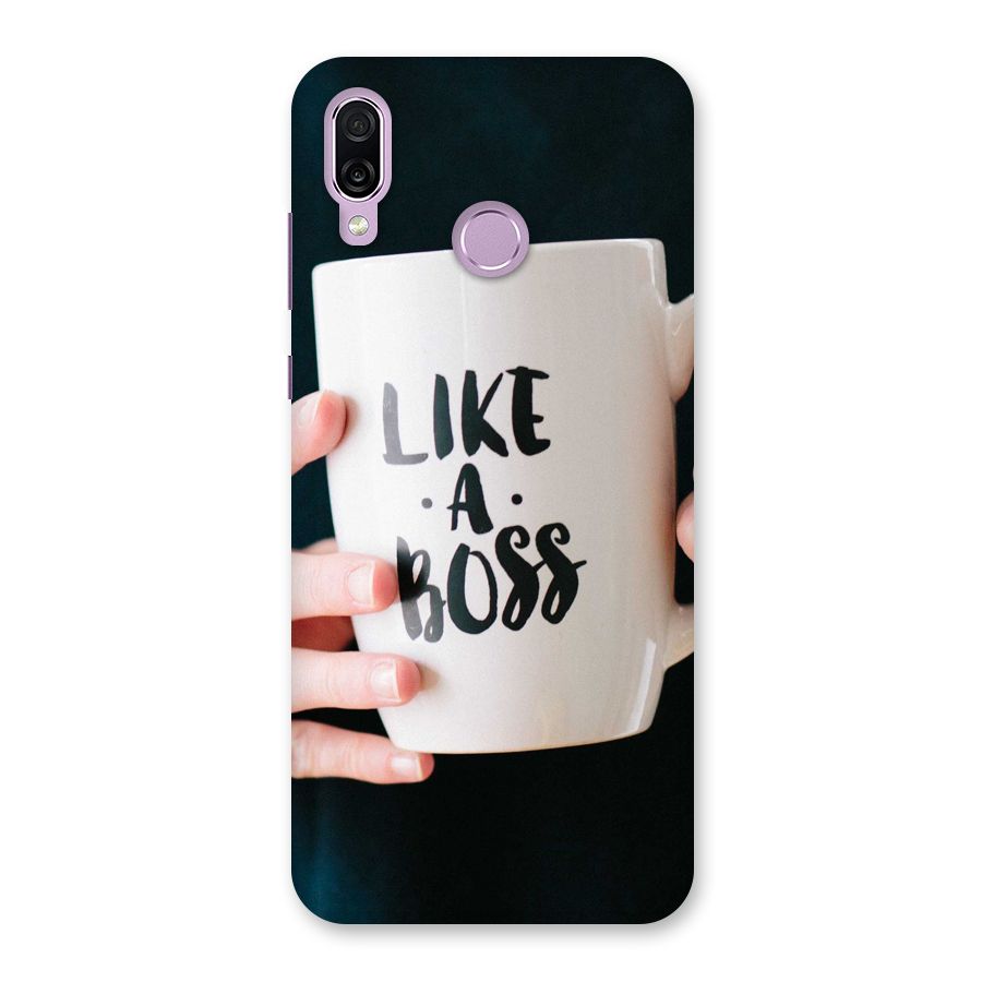 Like a Boss Back Case for Honor Play