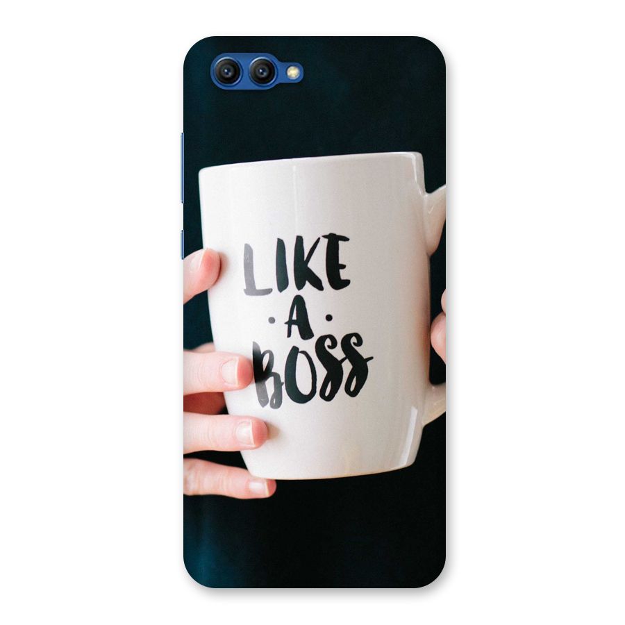 Like a Boss Back Case for Honor View 10