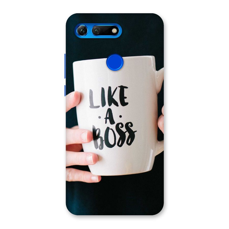 Like a Boss Back Case for Honor View 20