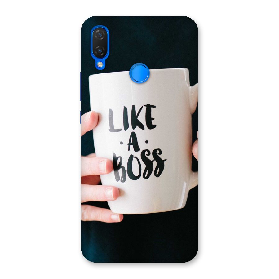Like a Boss Back Case for Huawei P Smart+