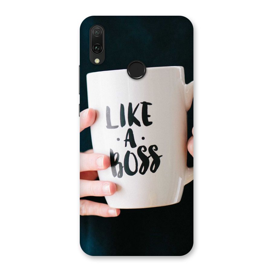 Like a Boss Back Case for Huawei Y9 (2019)