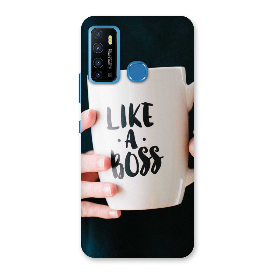 Like a Boss Back Case for Infinix Hot 9