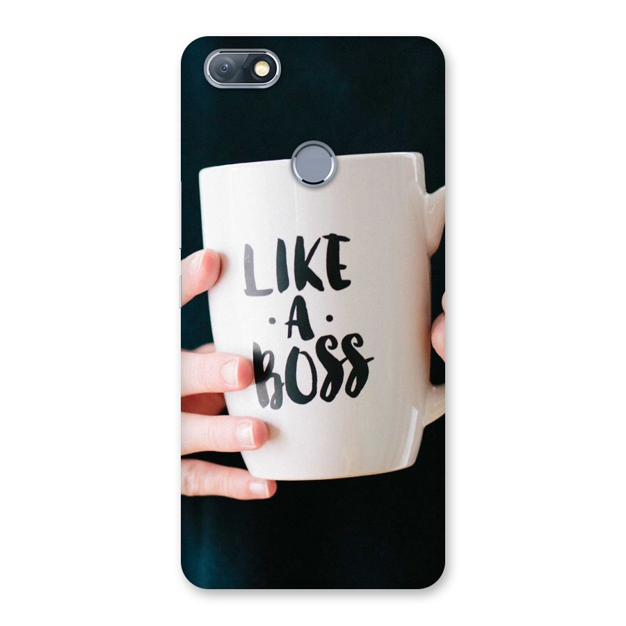 Like a Boss Back Case for Infinix Note 5