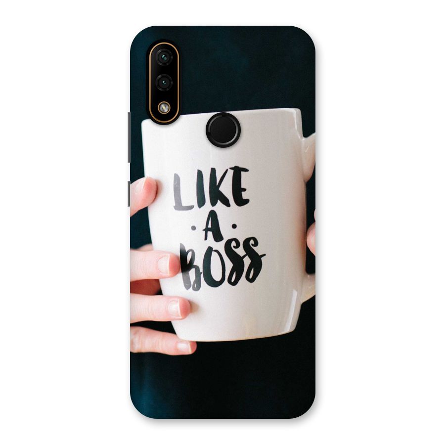 Like a Boss Back Case for Lenovo A6 Note