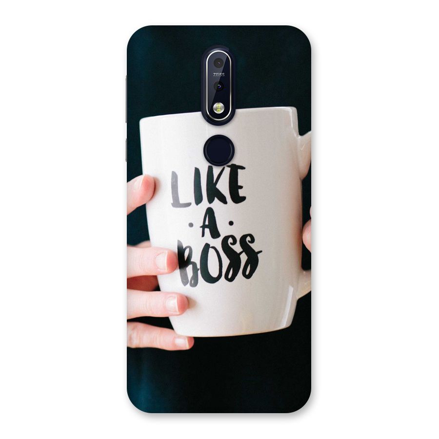Like a Boss Back Case for Nokia 7.1
