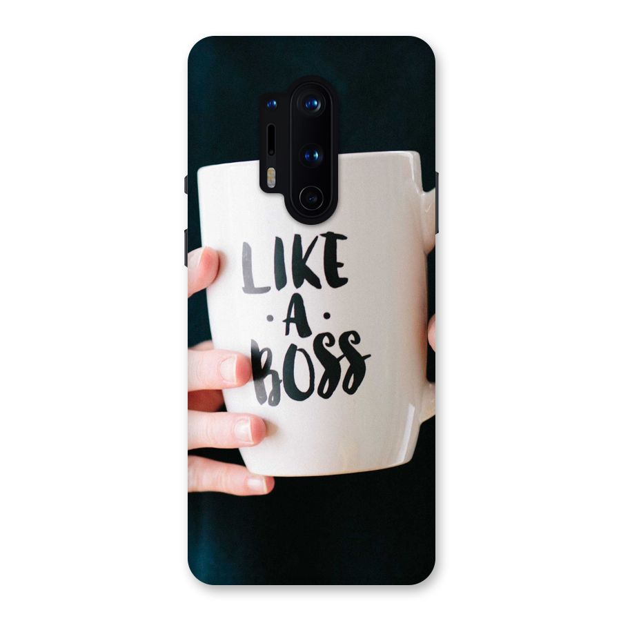 Like a Boss Back Case for OnePlus 8 Pro