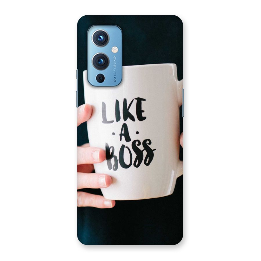 Like a Boss Back Case for OnePlus 9