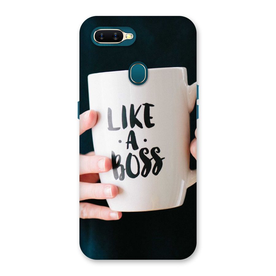 Like a Boss Back Case for Oppo A11k