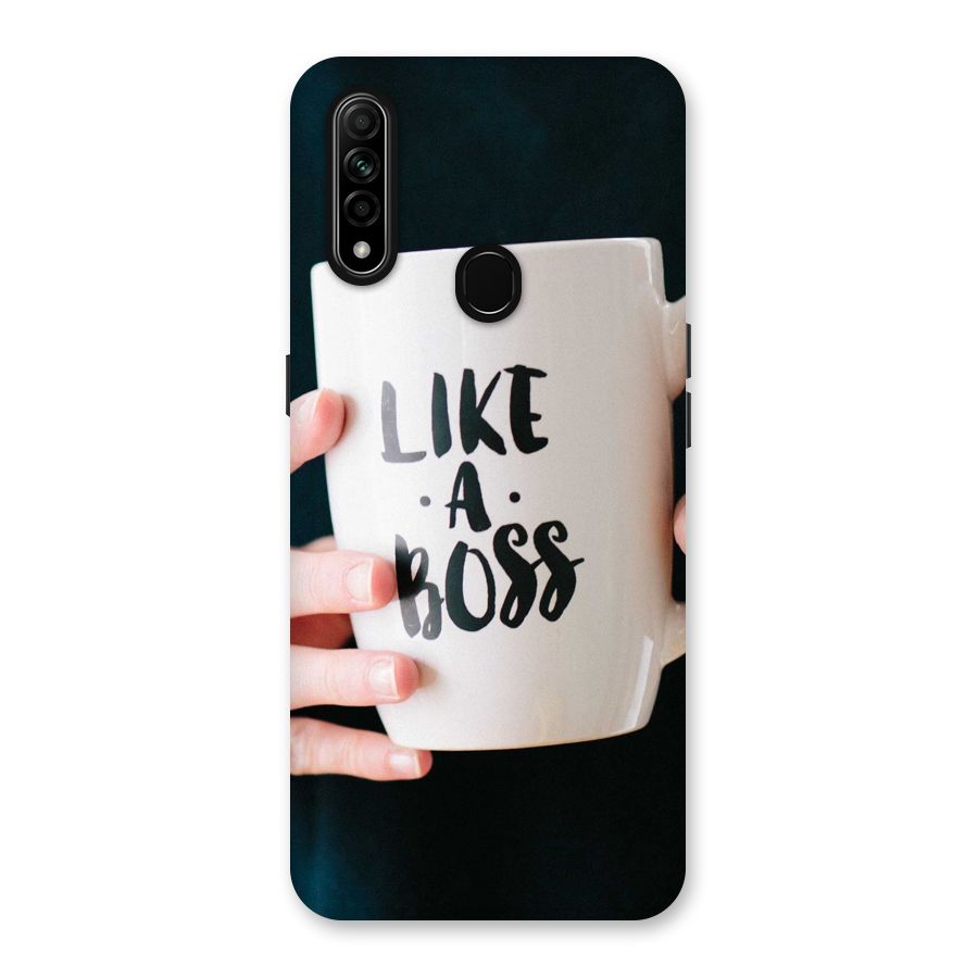 Like a Boss Back Case for Oppo A31