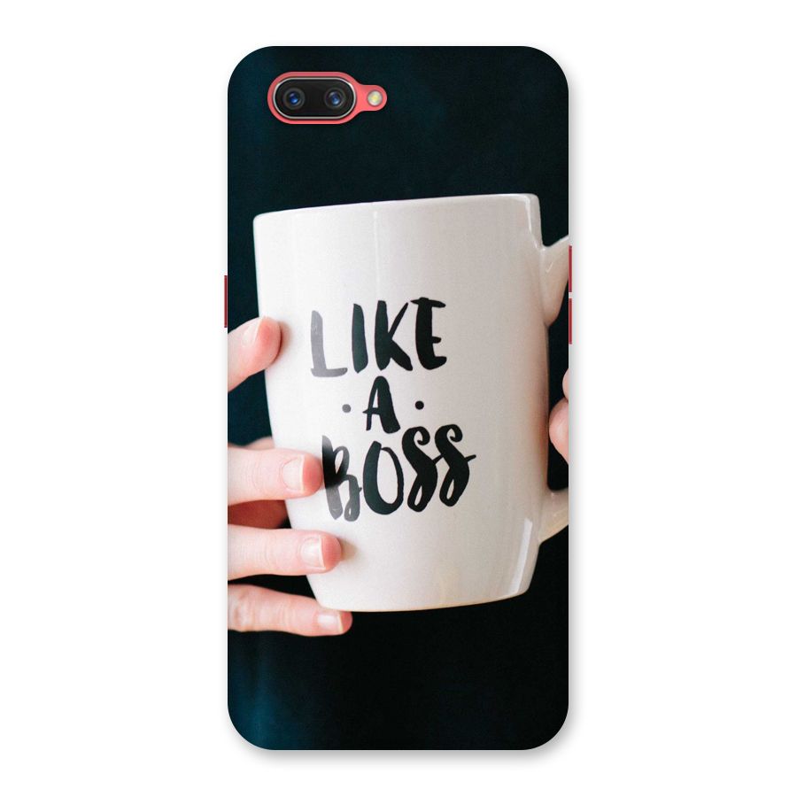 Like a Boss Back Case for Oppo A3s