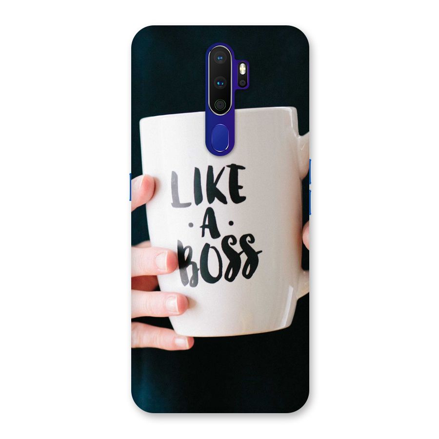 Like a Boss Back Case for Oppo A9 (2020)