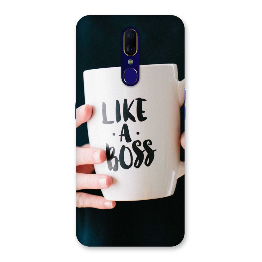 Like a Boss Back Case for Oppo F11