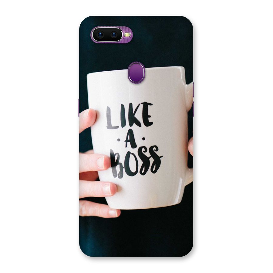 Like a Boss Back Case for Oppo F9