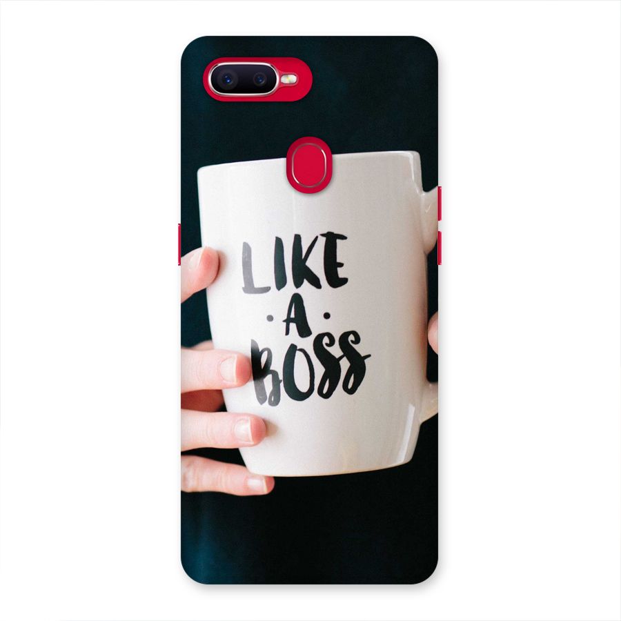 Like a Boss Back Case for Oppo F9 Pro
