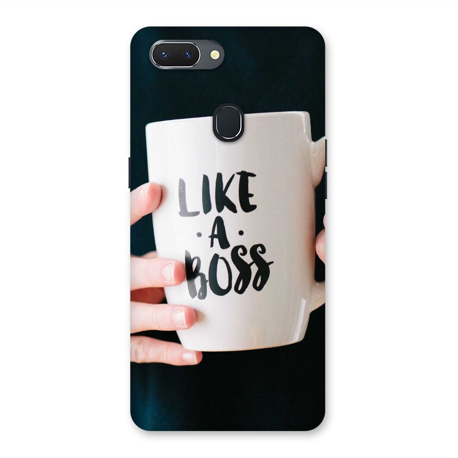 Like a Boss Back Case for Oppo Realme 2