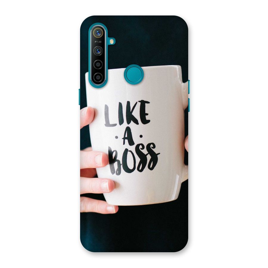 Like a Boss Back Case for Realme 5i