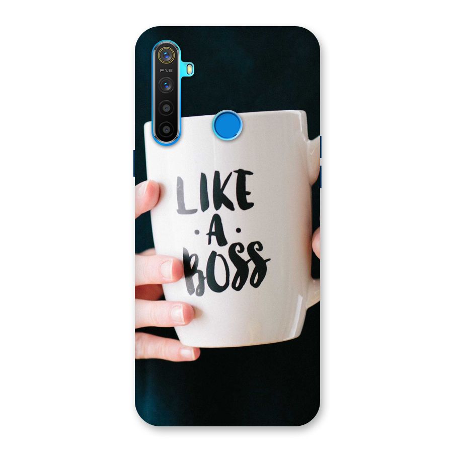 Like a Boss Back Case for Realme 5s