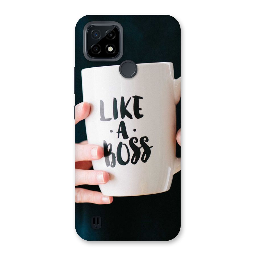 Like a Boss Back Case for Realme C21