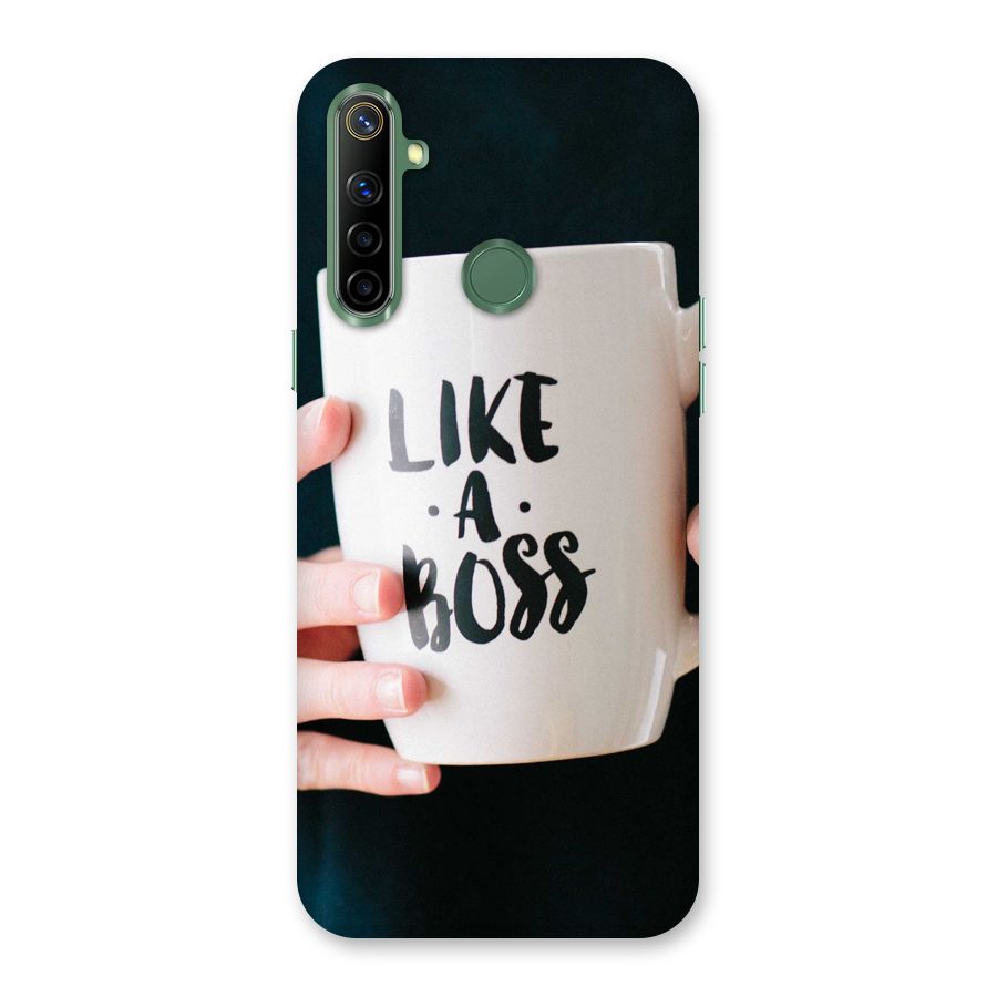 Like a Boss Back Case for Realme Narzo 10