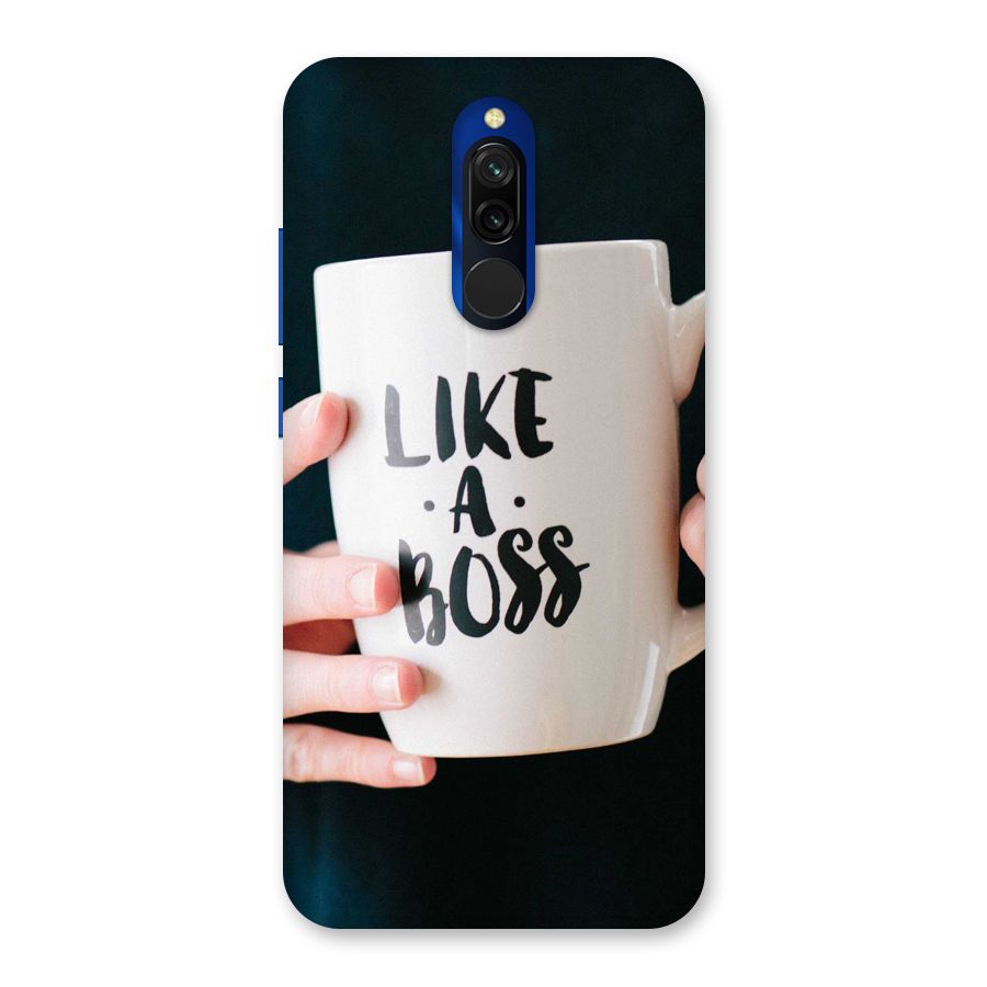 Like a Boss Back Case for Redmi 8
