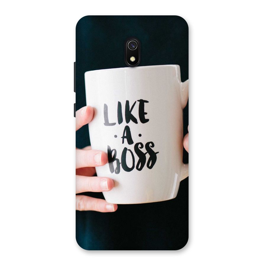 Like a Boss Back Case for Redmi 8A