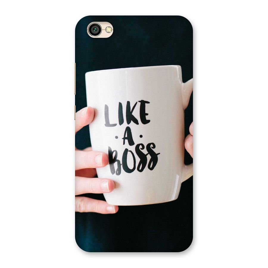 Like a Boss Back Case for Redmi Y1 Lite