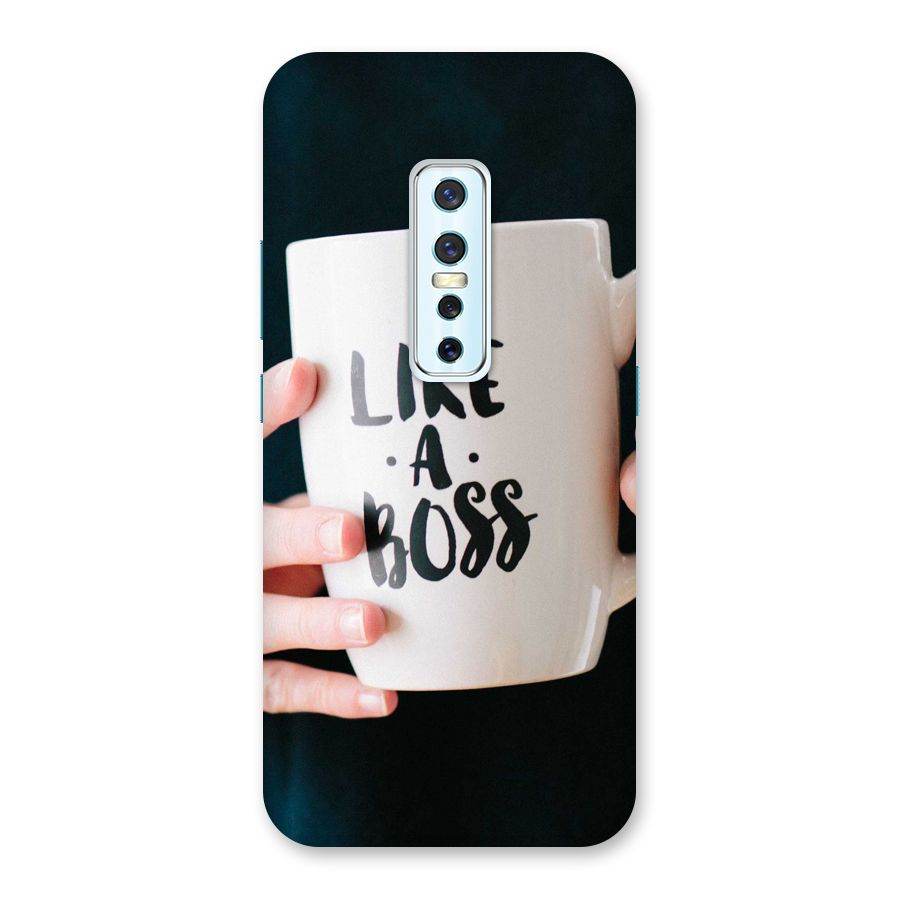 Like a Boss Back Case for Vivo V17 Pro