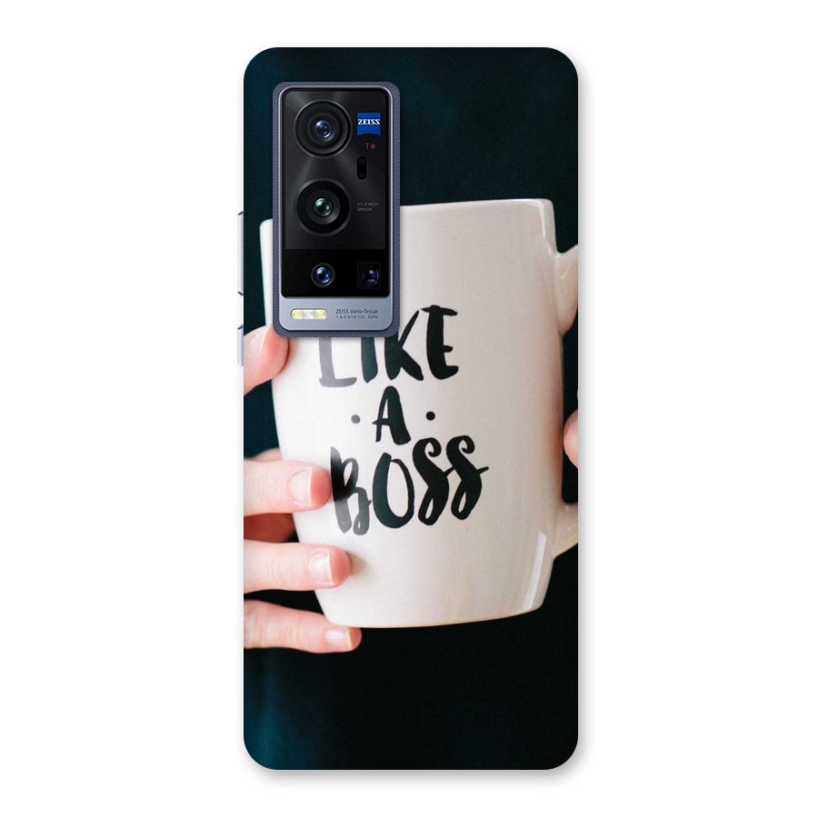 Like a Boss Back Case for Vivo X60 Pro Plus