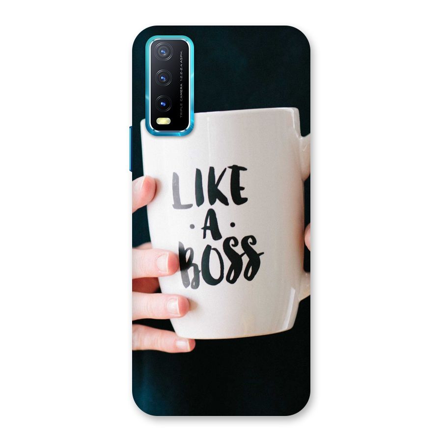 Like a Boss Back Case for Vivo Y20A