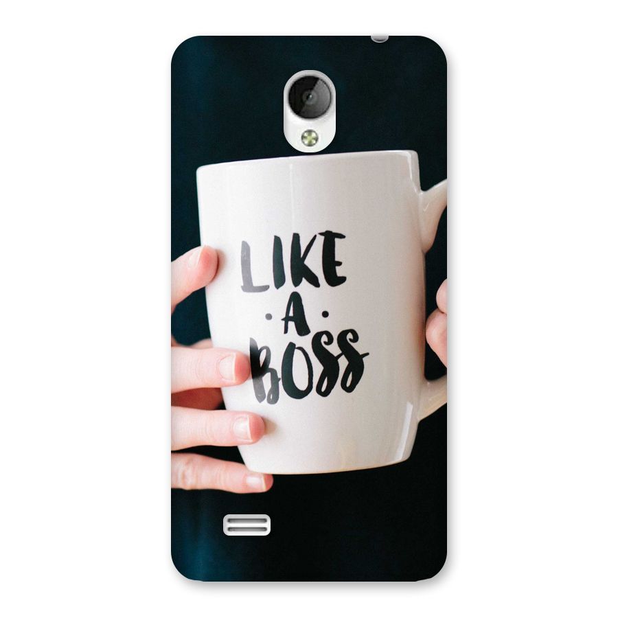 Like a Boss Back Case for Vivo Y21