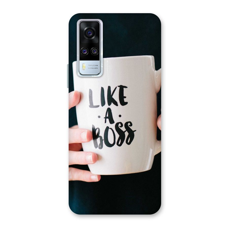 Like a Boss Back Case for Vivo Y31