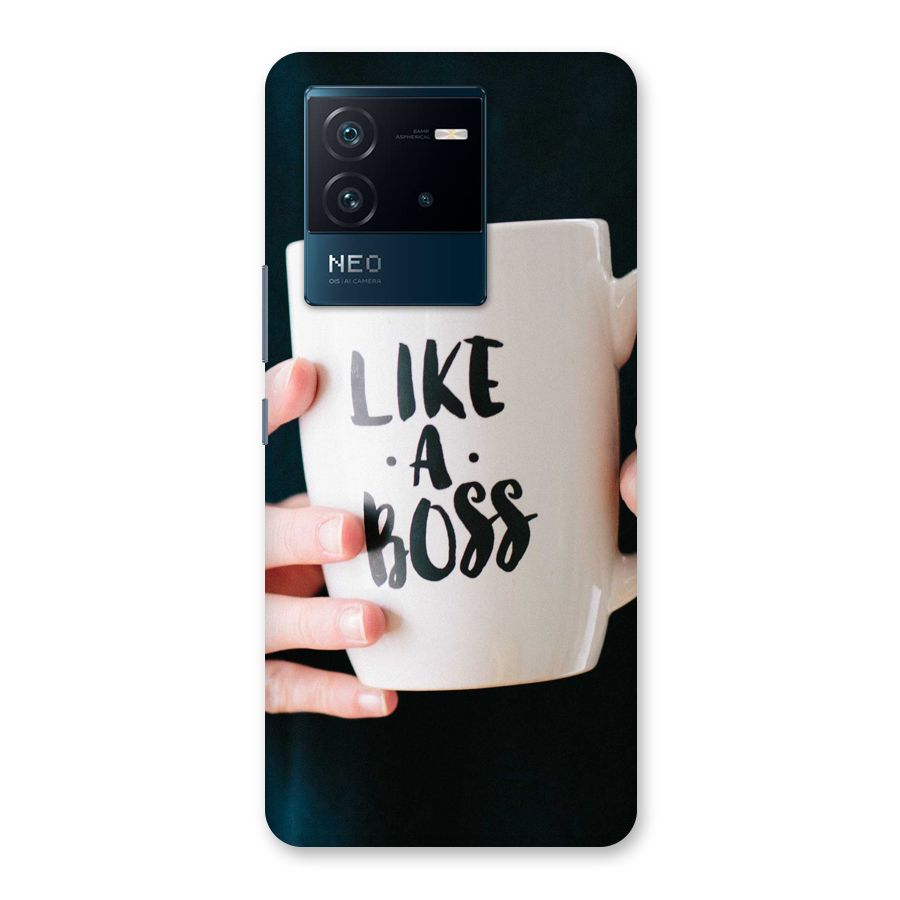 Like a Boss Back Case for Vivo iQOO Neo 6 5G