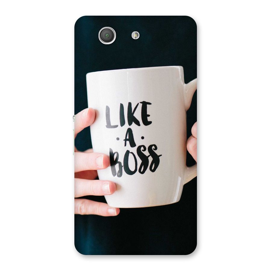 Like a Boss Back Case for Xperia Z3 Compact