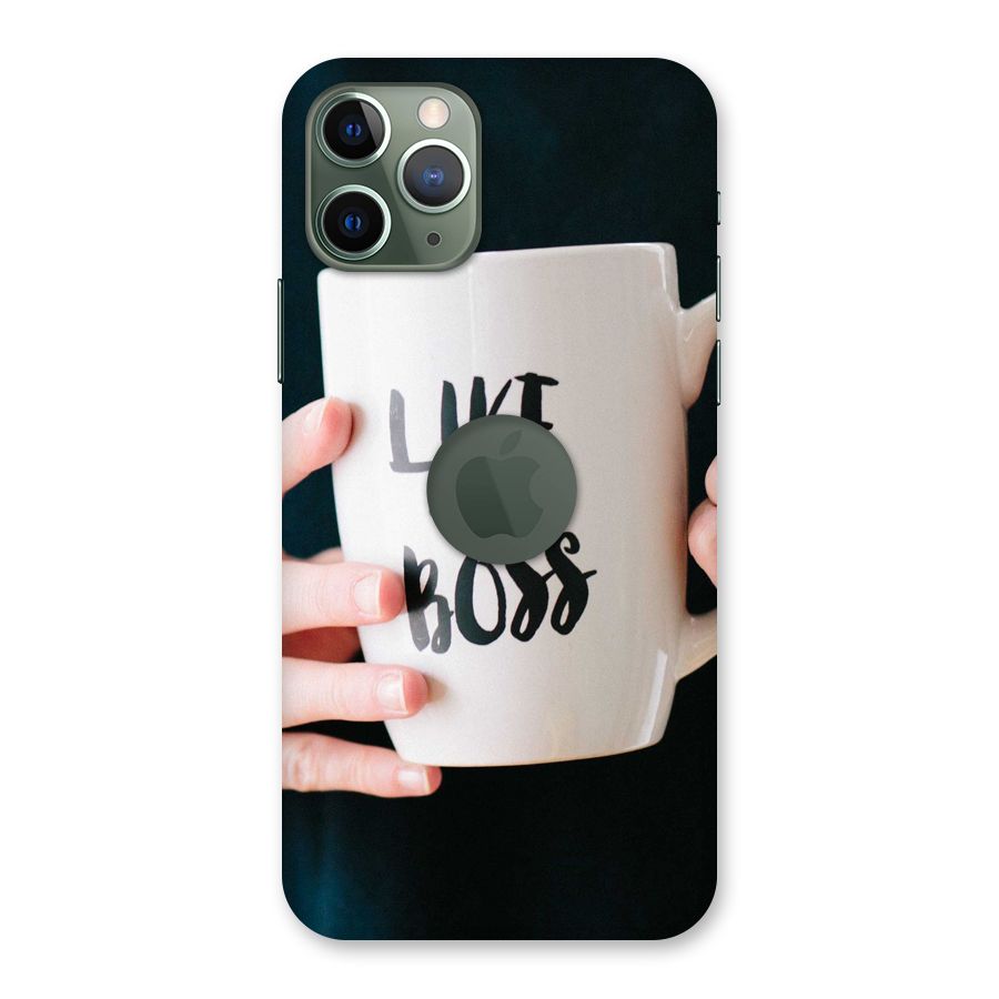 Like a Boss Back Case for iPhone 11 Pro Logo  Cut
