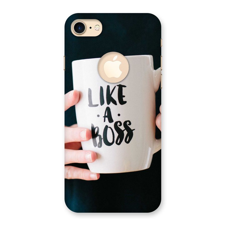 Like a Boss Back Case for iPhone 7 Logo Cut