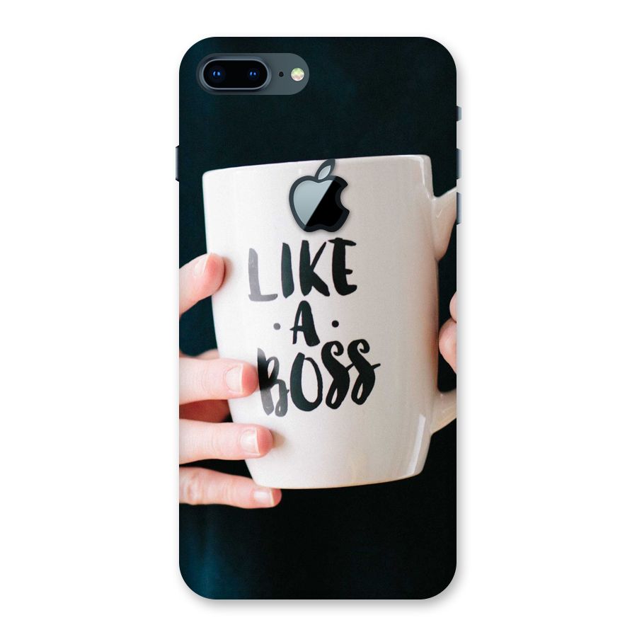 Like a Boss Back Case for iPhone 7 Plus Apple Cut