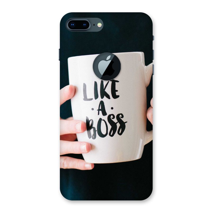 Like a Boss Back Case for iPhone 7 Plus Logo Cut